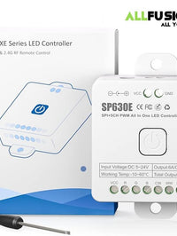SP630E Bluetooth LED Controller KIT + RB4 Remote Control