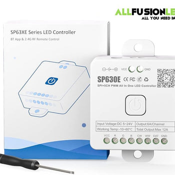 SP630E Bluetooth LED Controller KIT + RB4 Remote Control