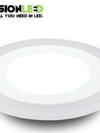 16W - RGBW Dual Color LED Ceiling Light Recessed Panel