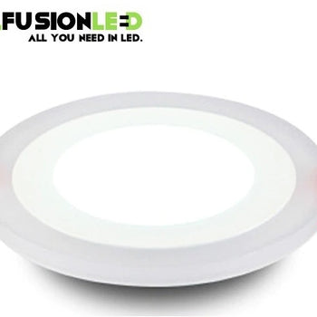 16W - RGBW Dual Color LED Ceiling Light Recessed Panel