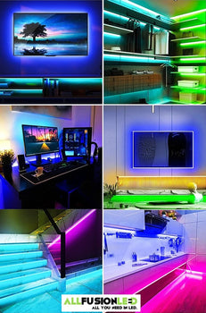 RGBW LED Flexible Strip Cob 16,5 ft - 6500K