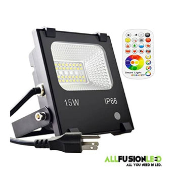 15W - RGBW LED Flood Light