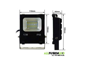 15W - RGBW LED Flood Light